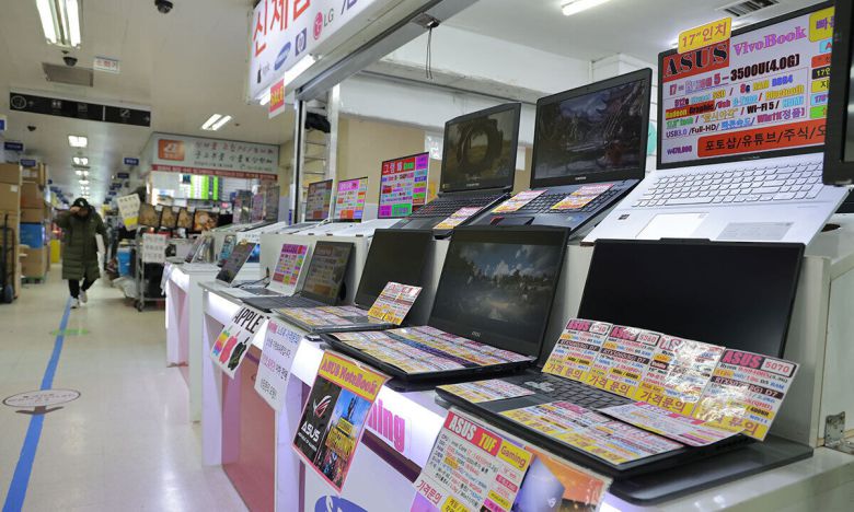서울 용산구 선인상가의 한 PC 매장 모습. 연합뉴스