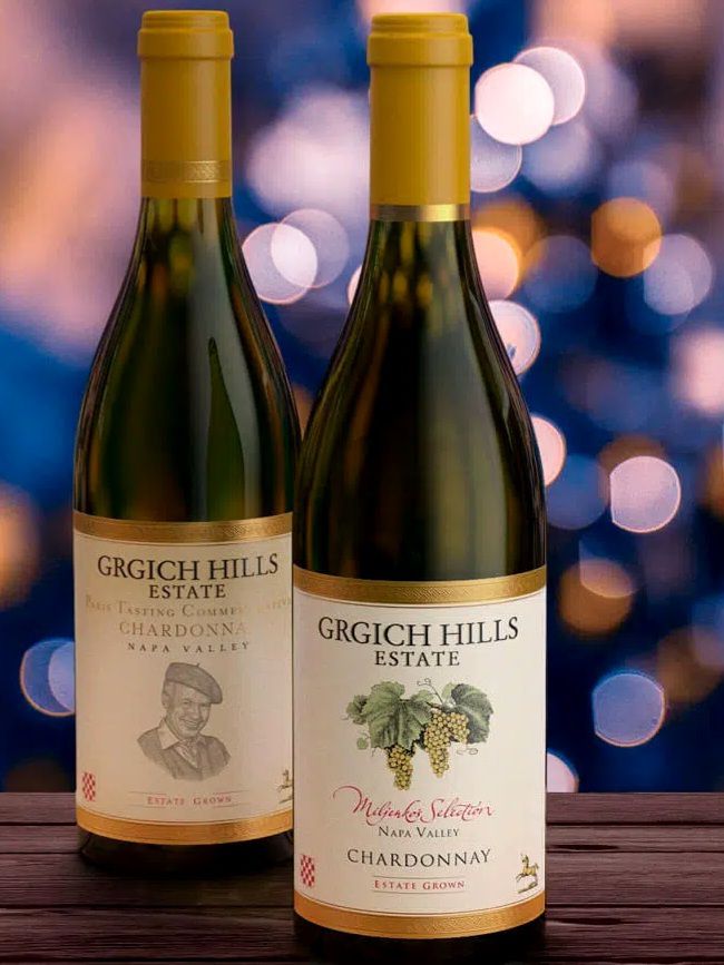 그르기치 힐스 샤르도네. 홈페이지