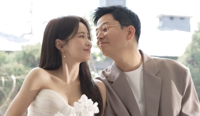 김지민이 김준호와 결혼을 결심하게 된 뜻밖의 이유가 공개됐다. 유튜브 채널 ‘준호 지민’ 캡처