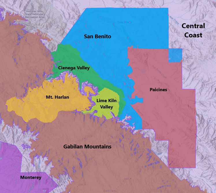 마운트 할란 위치. 홈페이지