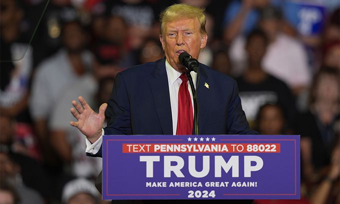 트럼프 전 대통령. AP연합뉴스