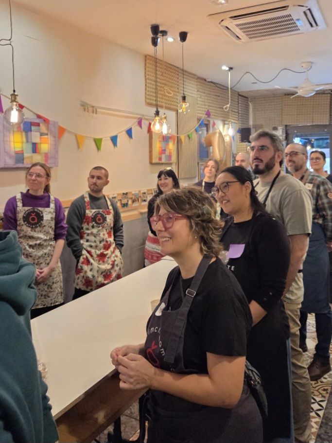 김치강좌에 참여한 수강생. 신진호 대표 제공