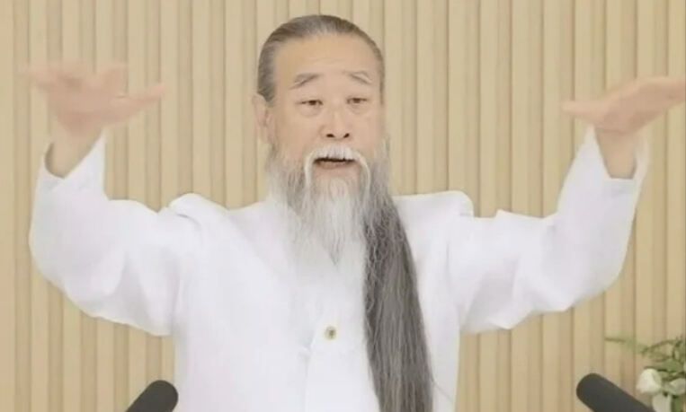 천공의 유튜브 강연 장면. 천공 유튜브 갈무리