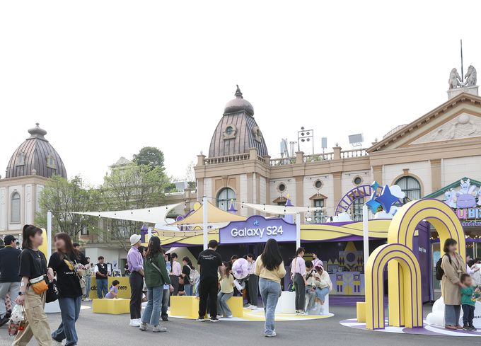 에버랜드에 마련된 ‘갤럭시 스튜디오 포토’ 전경. 삼성전자 제공