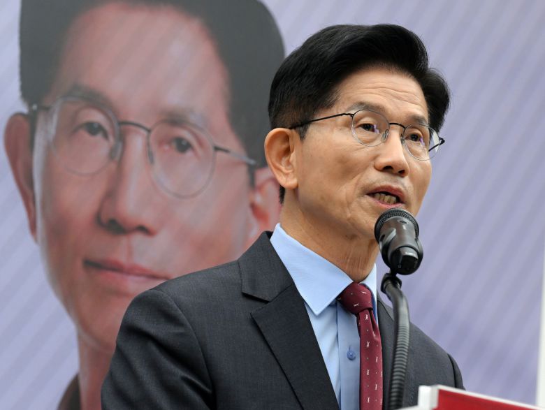 김문수 국민의힘 대선 후보가 18일 오전 서울 여의도 국민의힘 당사에서 열린 경제 공약발표 기자회견에서 발언하고 있다. 사진=사진공동취재단