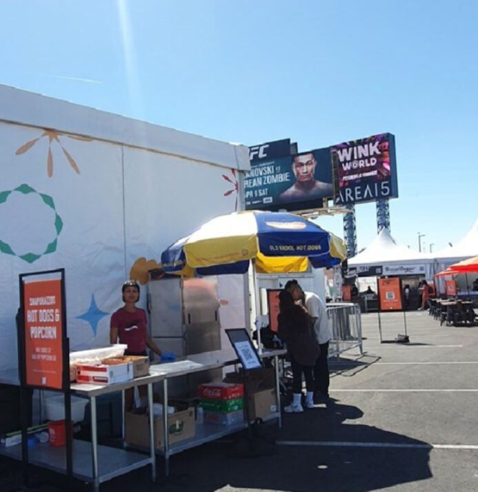 라스베이거스 '더 시티' 팝업.(사진=정가영 기자)