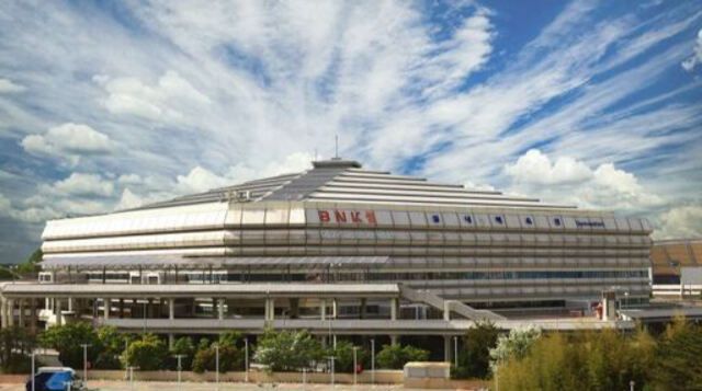 부산 사직 실내 체육관.