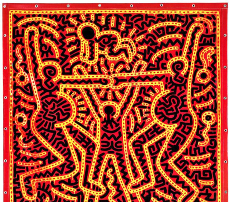 키스 해링의 무제(Untitled, 1984)키스해링의 재단.