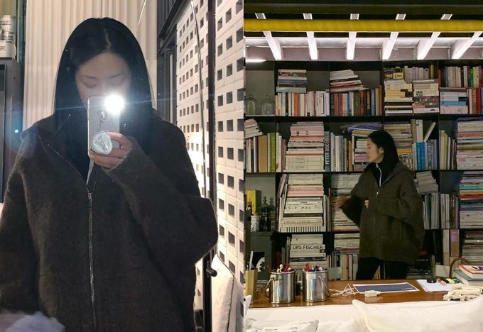 사진=강민경, 고현정 인스타그램