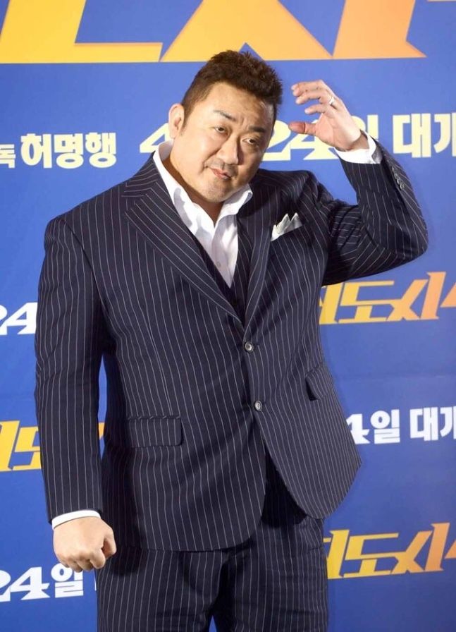 마동석. 사진=김두홍 기자