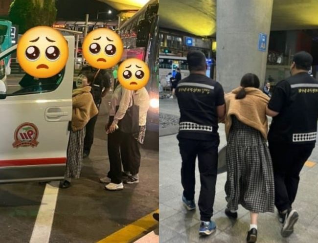 ‘나는 솔로’ 19기 순자로 추정되는 여성의 모습. 온라인 커뮤니티 캡처.