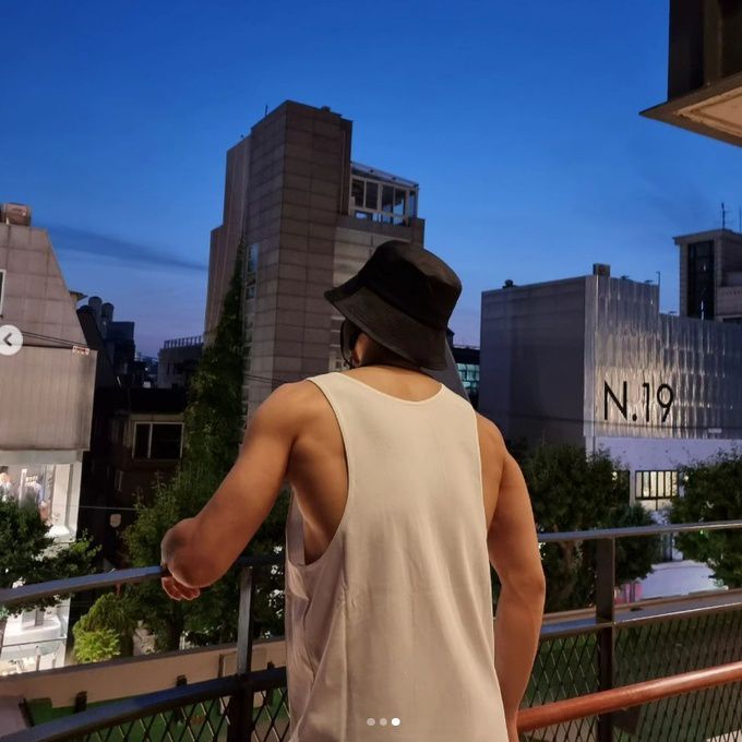 정해인 인스타그램 캡처.