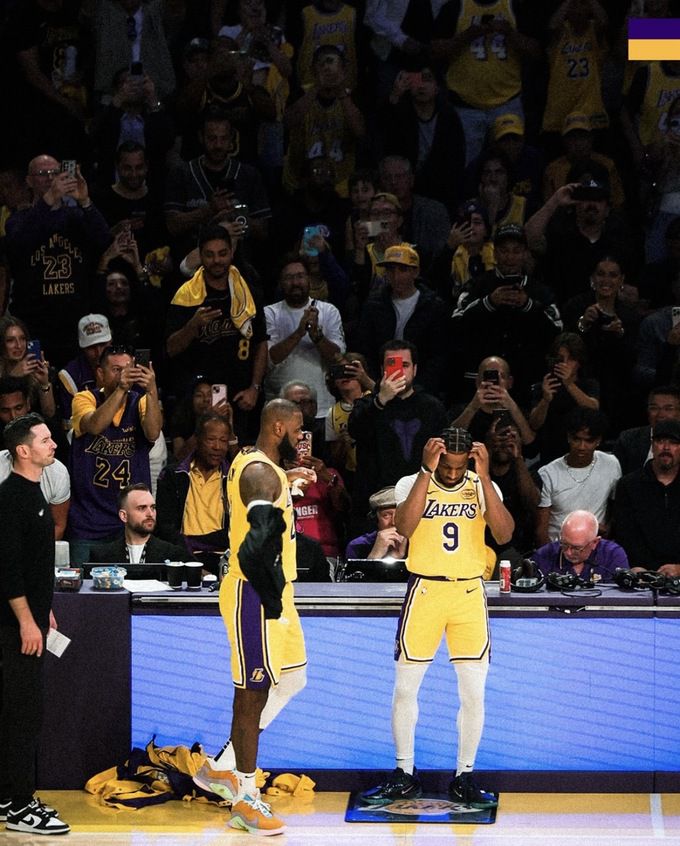 사진=LA레이커스 공식 SNS 캡처