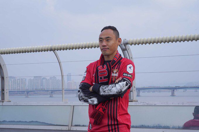 FC서울 유니폼을 입은 문선민. 사진=FC서울 제공