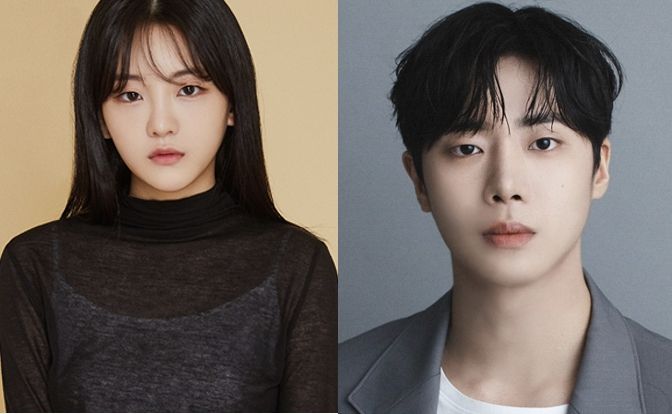 tvN 방영이 확정된 드라마 ‘견우와 선녀’ 주연 배우 조이현, 추영우(왼쪽부터).