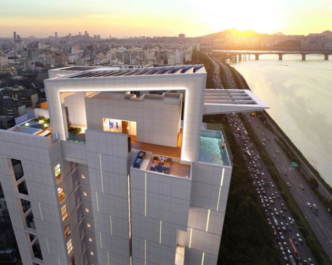 지드래곤이 분양 받은 서울 강남구 청담동 워너청담.