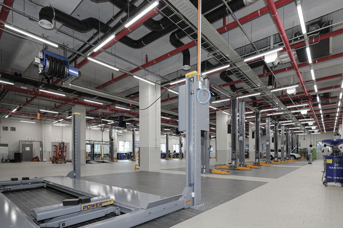 GM 직영 서울서비스센터. 쉐보레 제공