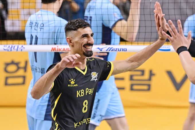 KB손해보험 야쿱. 사진=KOVO 제공