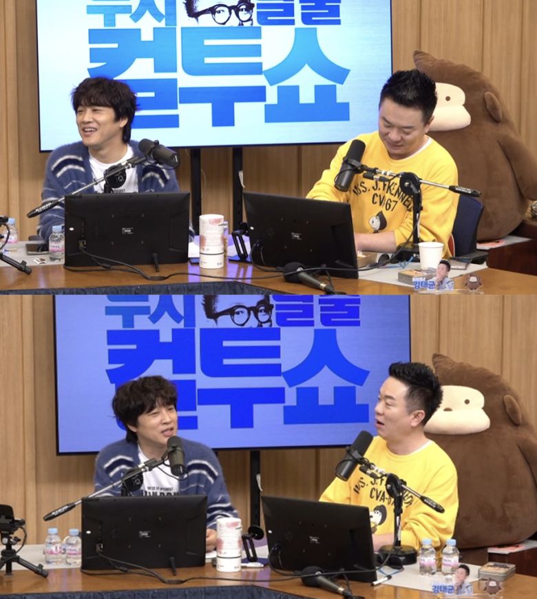 배우 차태현이 ‘두시탈출 컬투쇼’에 스페셜 DJ로 출연했다.  사진 = SBS 파워FM ‘두시탈출 컬투쇼’