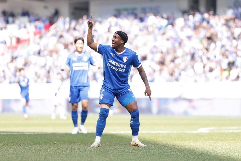 K리그2 2025 6라운드 MVP 수원 파울리뇨. 사진=한국프로축구연맹 제공