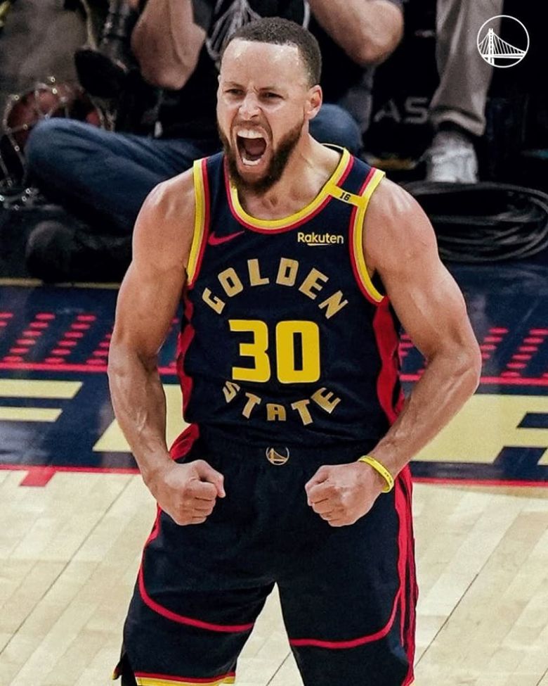 스테픈 커리. 사진=골든스테이트 공식 SNS 캡처