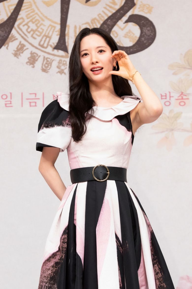 17일 오후 SBS 새 금토드라마 '귀궁' 제작발표회에 참석한 배우 김지연. SBS 제공.