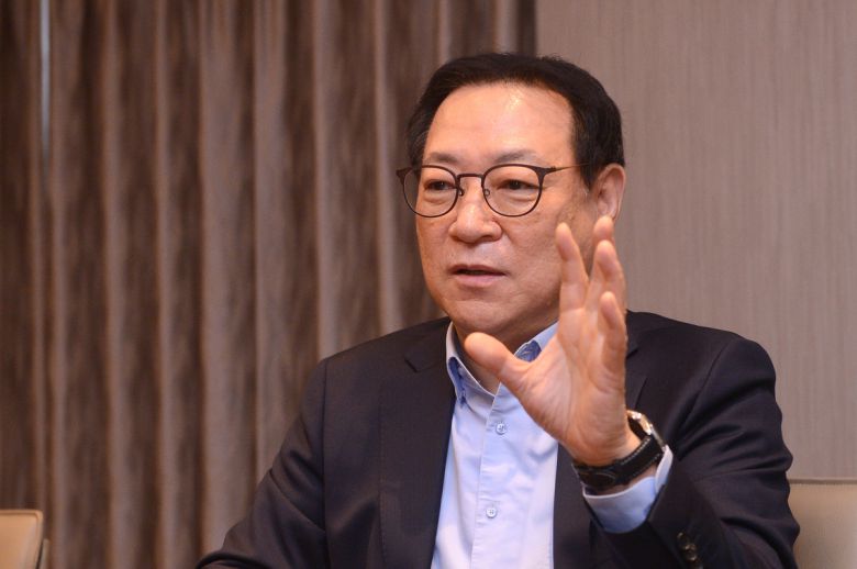 최홍훈 대한스키스노보드협회 회장 사진=김두홍 기자 kimdh@sportsworldi.com