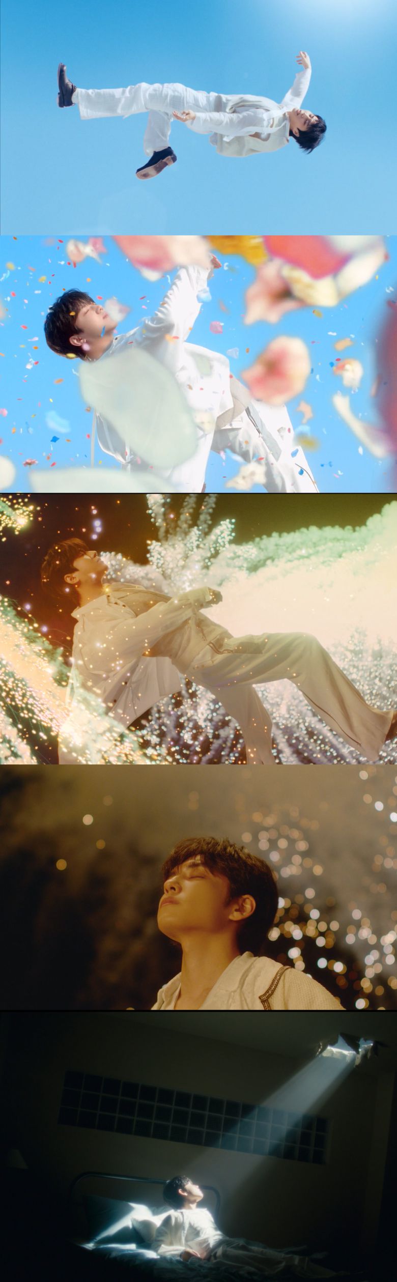 데이식스 '메이비 투모로우(Maybe Tomorrow)' 뮤직비디오 영상 캡처. JYP엔터테인먼트 제공.