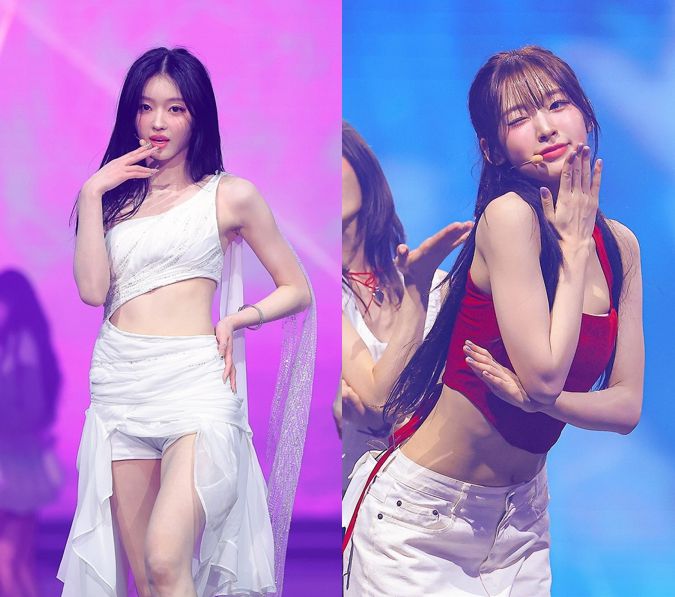 그룹 오마이걸 유아, 아린(오른쪽). WM엔터테인먼트 제공.