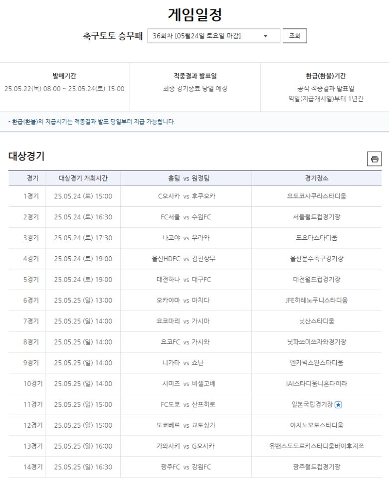 사진=스포츠토토코리아 제공