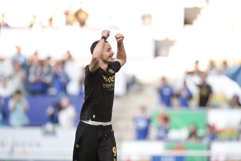 인천 무고사. 사진=한국프로축구연맹 제공