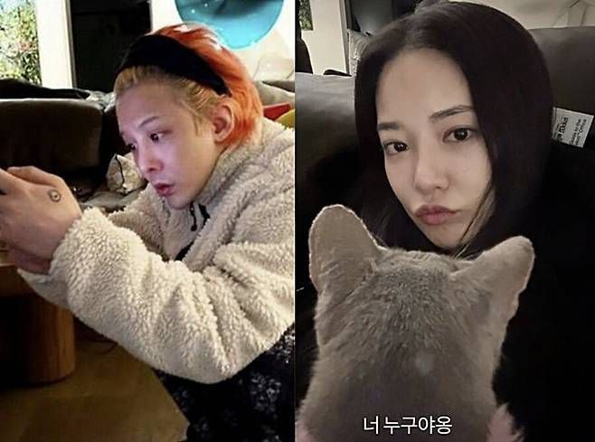 사진= 지드래곤, 이주연 SNS