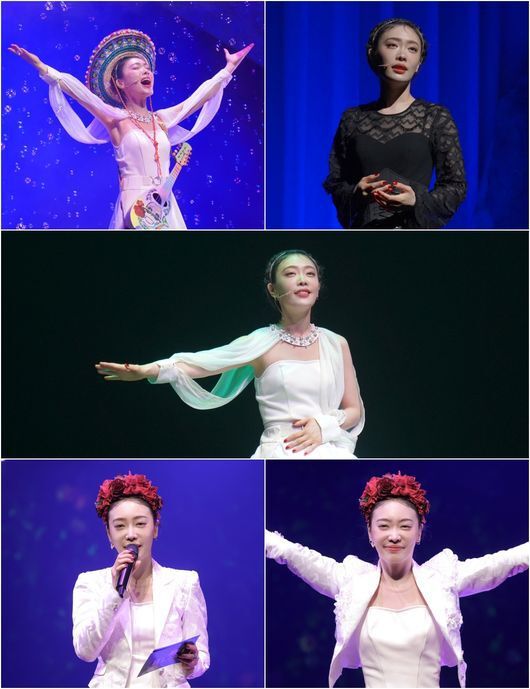 배우 김히어라가 뮤지컬 ‘프리다’를 통해 다시 한 번 강렬한 존재감을 드러냈다.  사진 = 그램엔터테인먼트