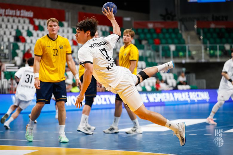 한국 남자 주니어 핸드볼 대표팀. 사진=국제핸드볼연맹 제공