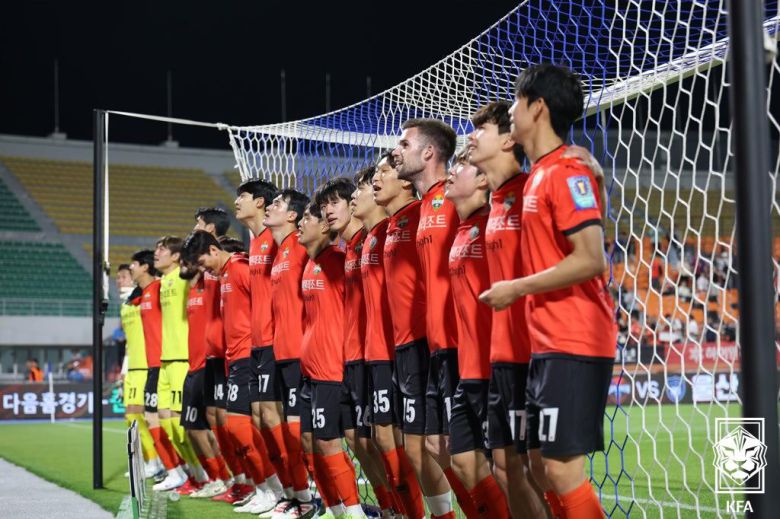 2025 하나은행 코리아컵 8강 경기가 다음 달 2일 열린다. 사진=대한축구협회 제공