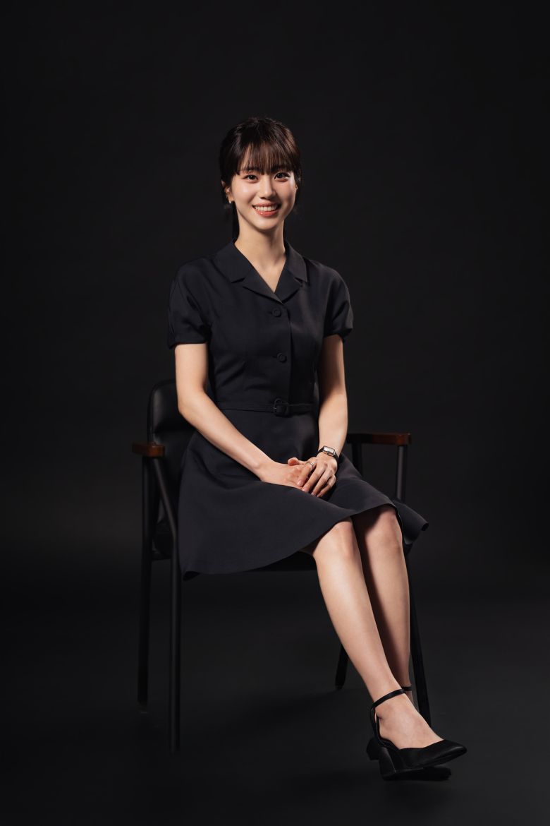 지난 19일 공개된 티빙 오리지널 시리즈 '러닝메이트'에서 윤정희 역을 맡은 배우 홍화연. 티빙 제공.