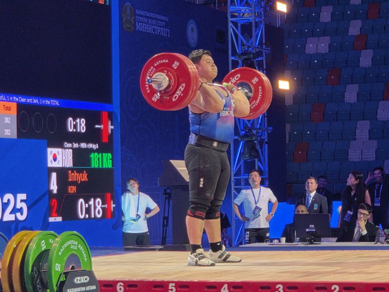 김인혁. 사진=대한역도연맹 제공