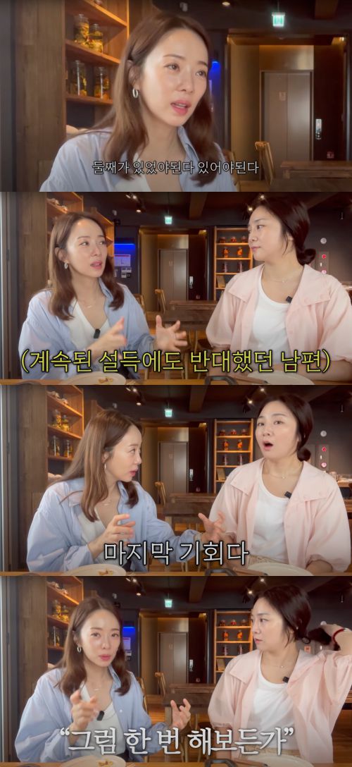 아나운서 출신 방송인 박은영이 둘째 임신 사실과 시험관 시술 과정을 솔직하게 밝혀 화제다.  사진 = 유튜브 채널 ‘아나모르나 박은영’