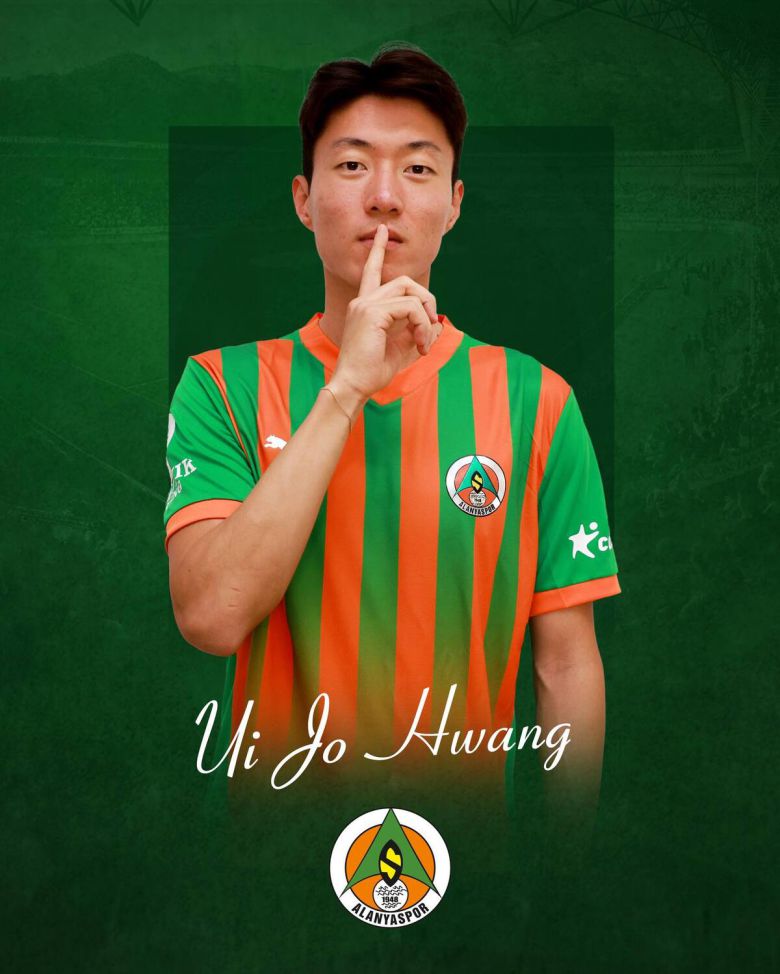 튀르키예 알란야스포르의 황의조. 사진=알란야스포르 SNS 캡처