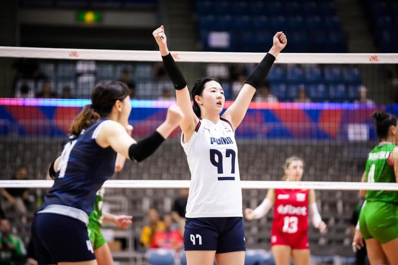불가리아전에 나선 강소휘. 사진=FIVB 홈페이지 캡처