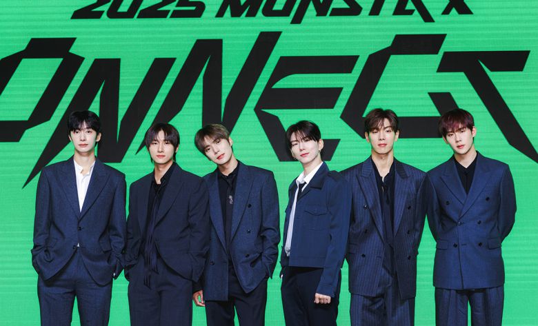 그룹 몬스타엑스가 16일 서울 여의도 콘래드에서 10주년 기자간담회를 열고 10주년의 의미와 향후 활동 포부를 전했다. 스타쉽엔터테인먼트 제공