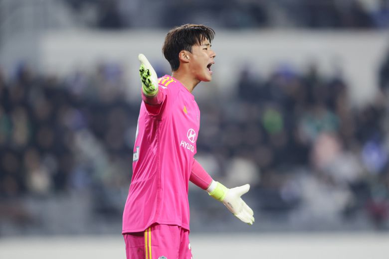 전북 골키퍼 송범근. 사진=한국프로축구연맹 제공