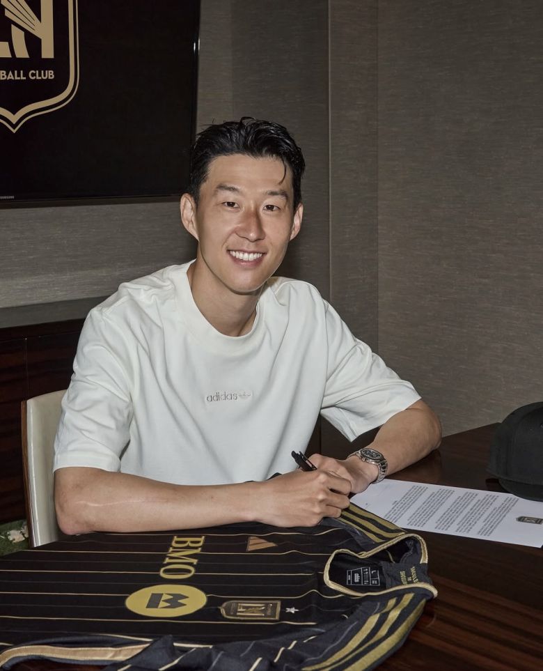 미국 프로축구 메이저리그(MLS) LAFC가 7일 손흥민의 영입을 공식 발표했다. 사진=LAFC SNS