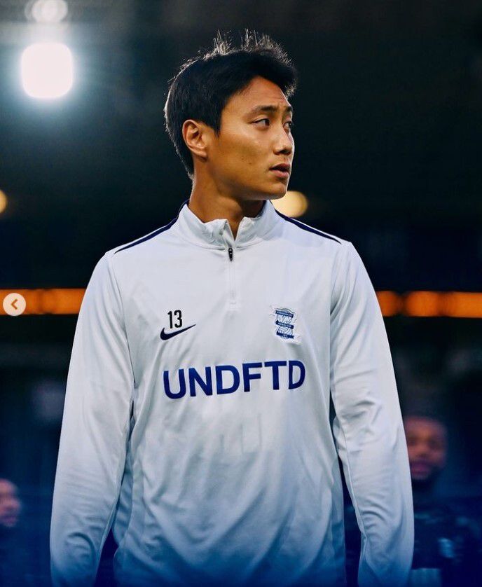 버밍엄시티 백승호. 사진=버밍엄시티 SNS 캡처