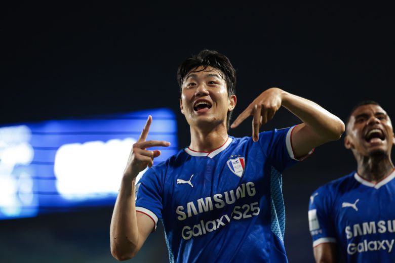 수원 삼성 김지현. 사진=한국프로축구연맹 제공