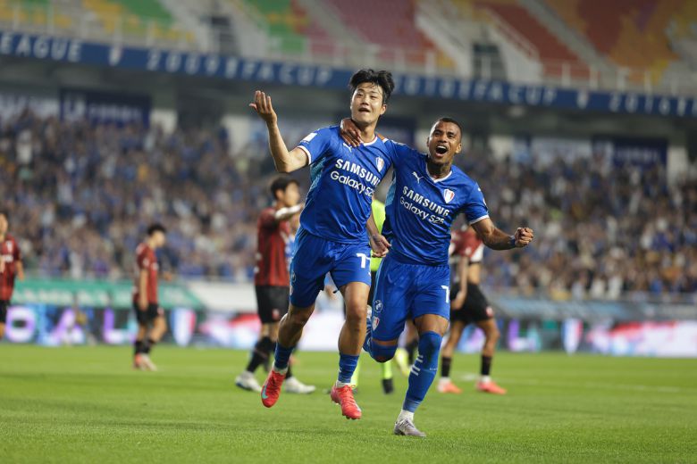 수원 삼성 김지현. 사진=한국프로축구연맹 제공