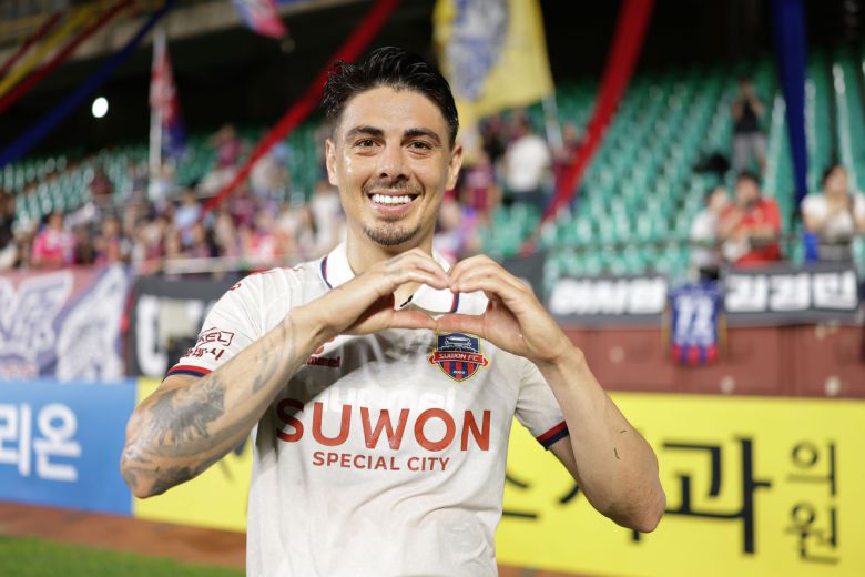 수원FC 공격수 윌리안. 사진=한국프로축구연맹 제공