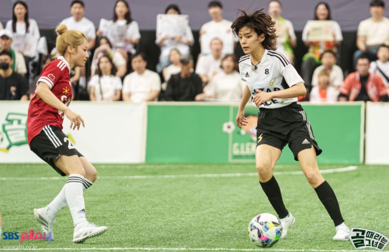 SBS 축구 예능 '골 때리는 그녀들'의 경기 장면. 공식 홈페이지 제공