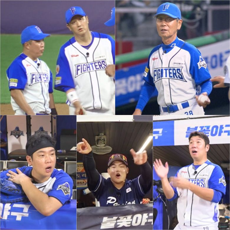 스튜디오C1이 제작하는 불꽃야구 예고 장면.