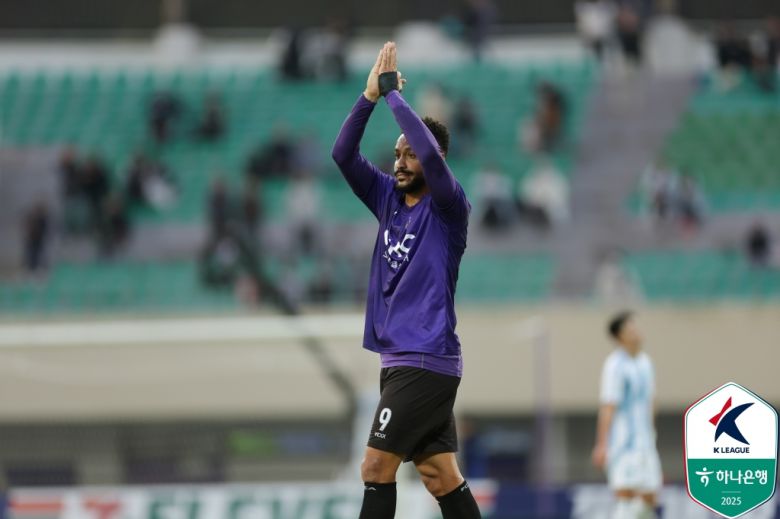 안양 모따. 사진=한국프로축구연맹 제공